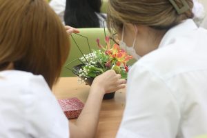 โครงการเรียนรู้วัฒนธรรมการจัดดอกไม้แบบญี่ปุ่น (อิเคะบะนะ) ประจำปีการศึกษา 2565